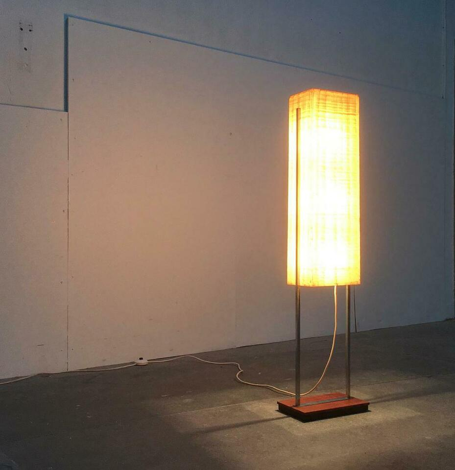 Hustadt Stehleuchte Floor Lamp Zu Mid Century 50er 60er 70er Teak within proportions 929 X 960