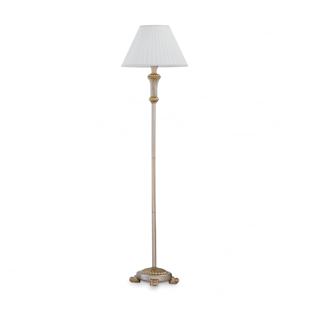 Ideal Lux Dora Traditional Upright Standing Floor Lamp With Shade in size 1000 X 1000