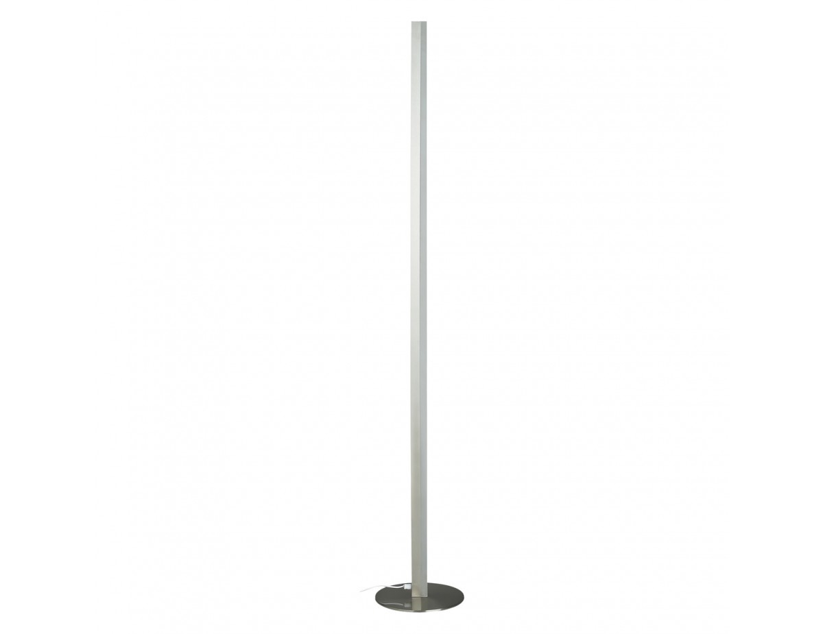 Illume Silver Metal Led Floor Lamp with size 1200 X 925