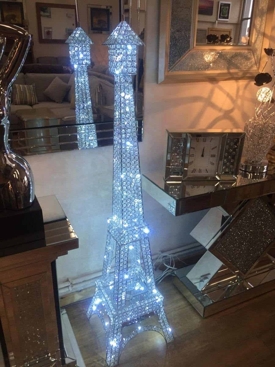 Crystal Eiffel Tower Floor Lamp • Cabinet Ideas