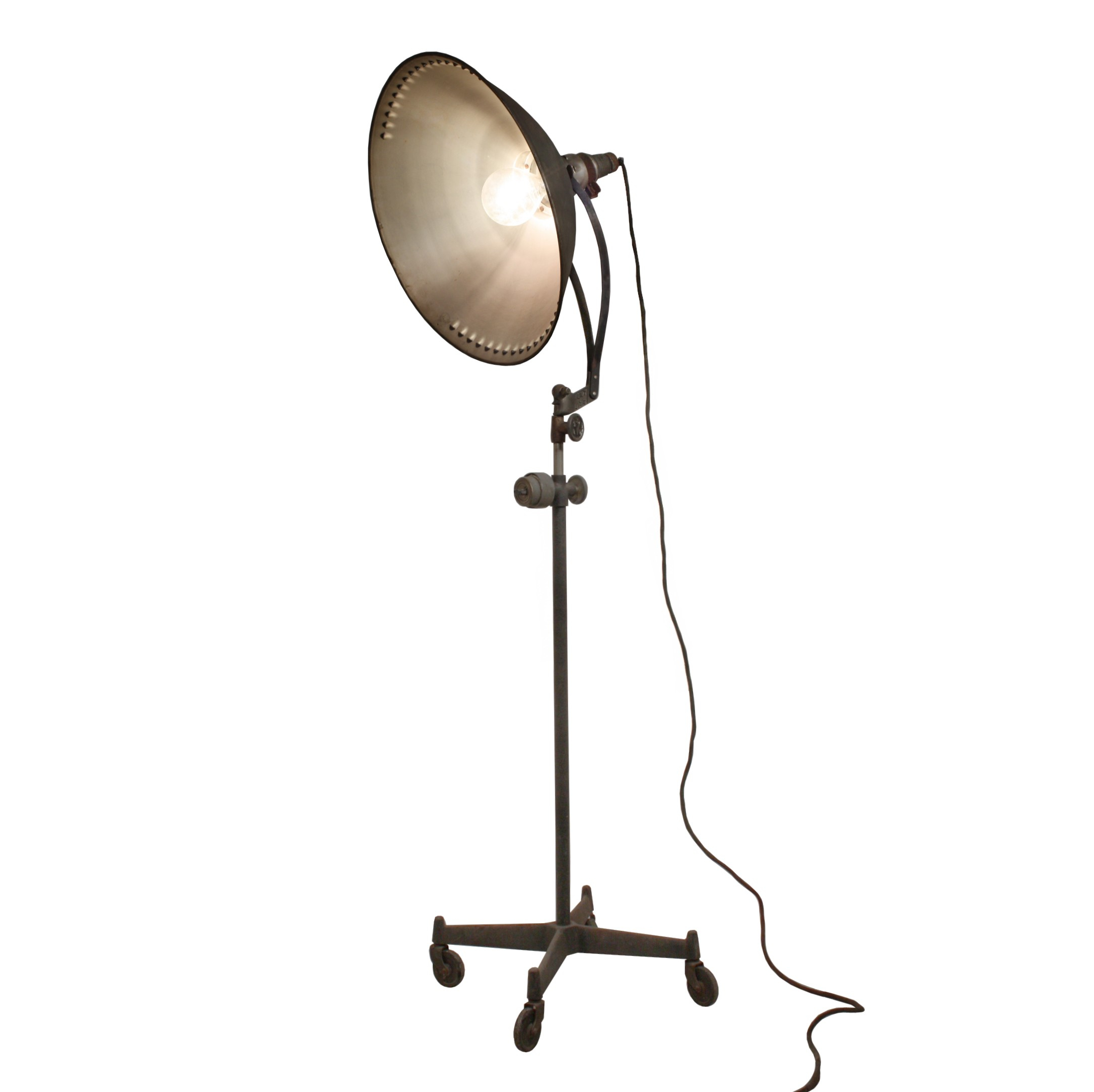 Incredible Vintage Industrial Floor Lamp Acme Lite U A within measurements 2172 X 2168