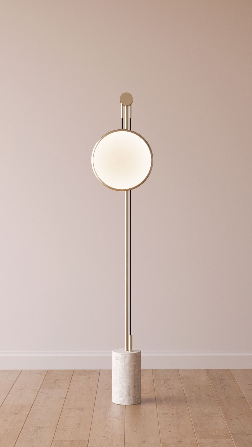 Indirect Light Metal Floor Lamp Soledad Roche Bobois with regard to proportions 848 X 1500