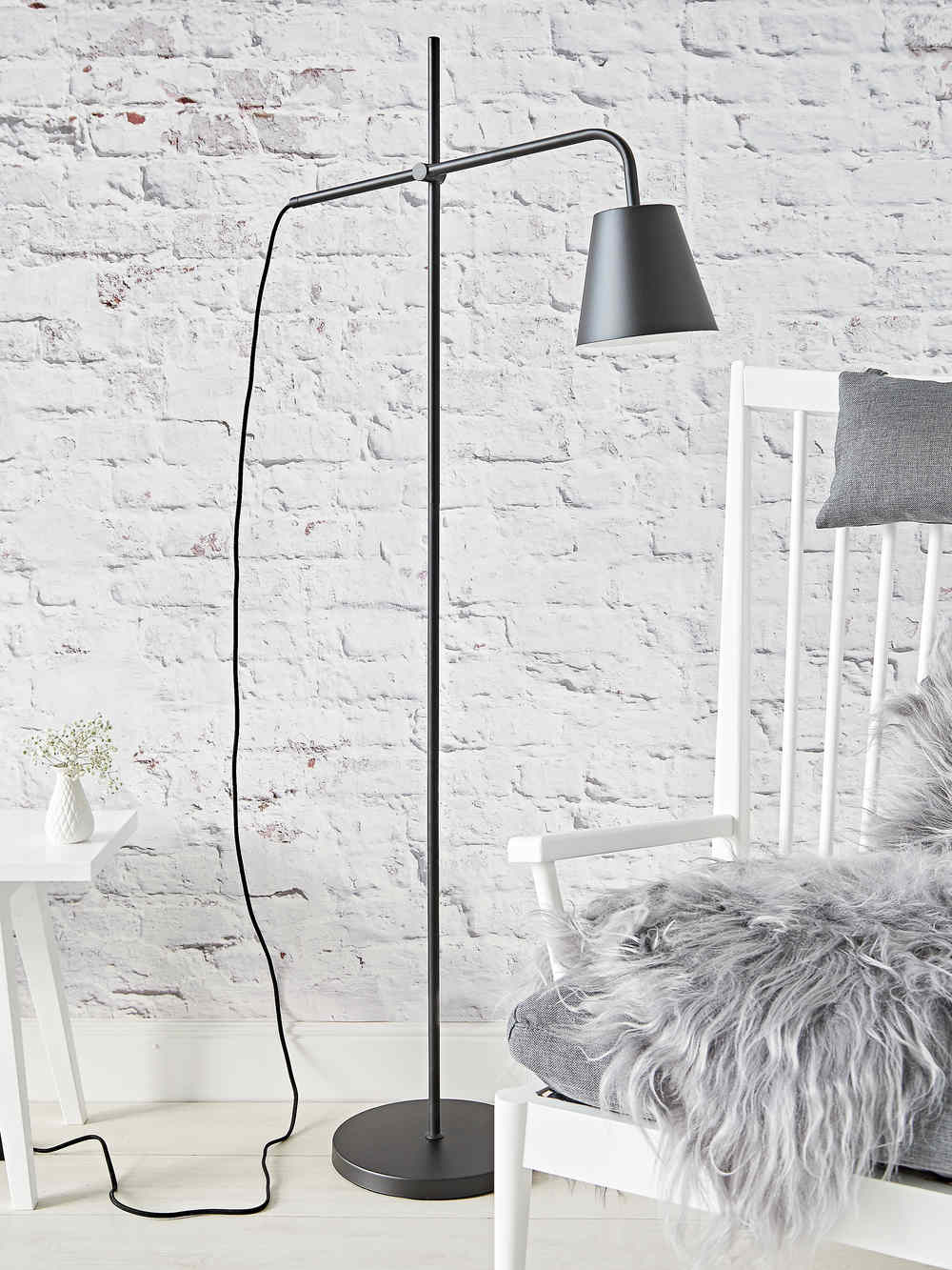 Industrial Black Floor Lamp with proportions 1000 X 1333