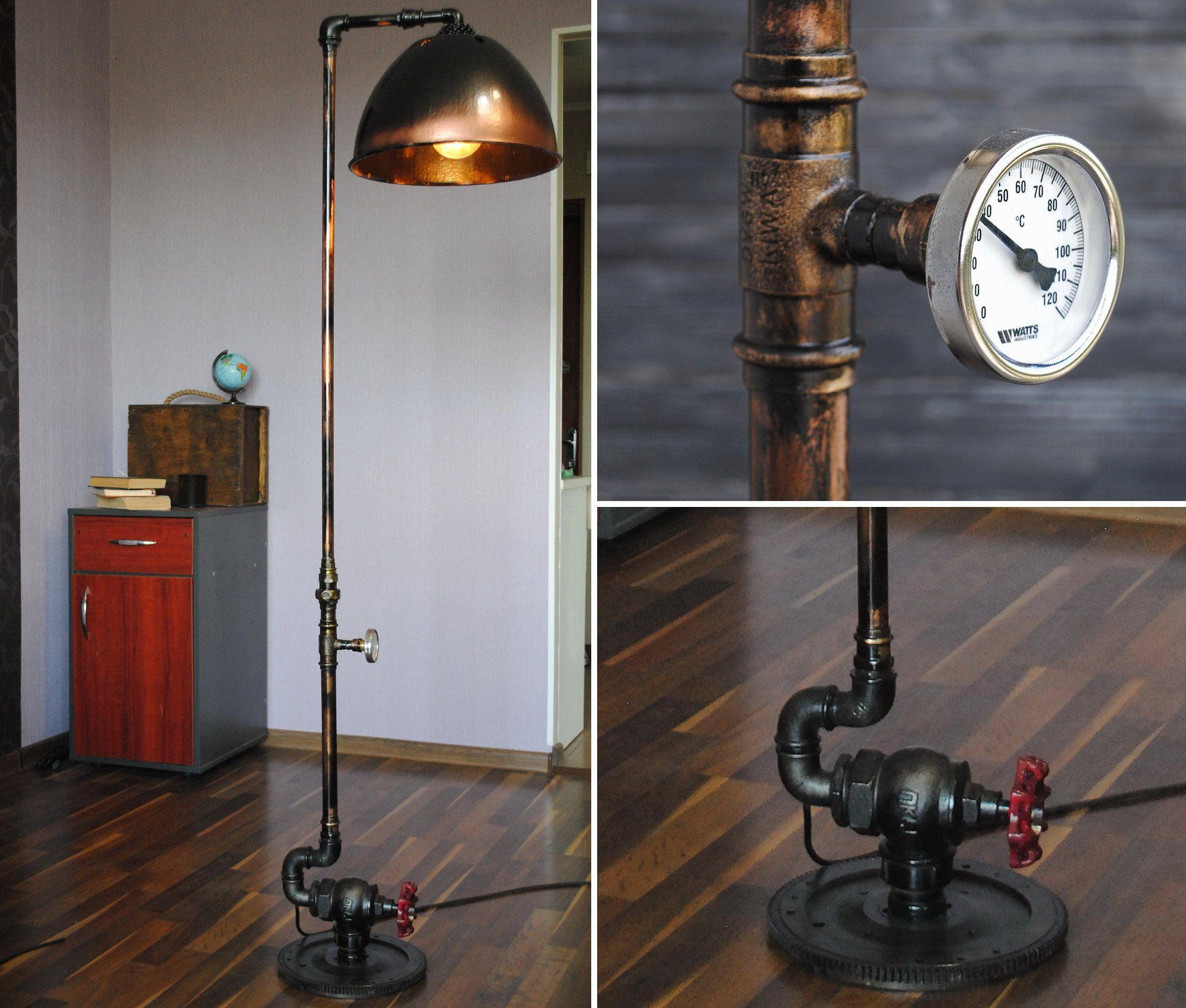 Industrial Floor Lamp Edison Lamp St Patricks Day Gifts intended for proportions 2000 X 1700