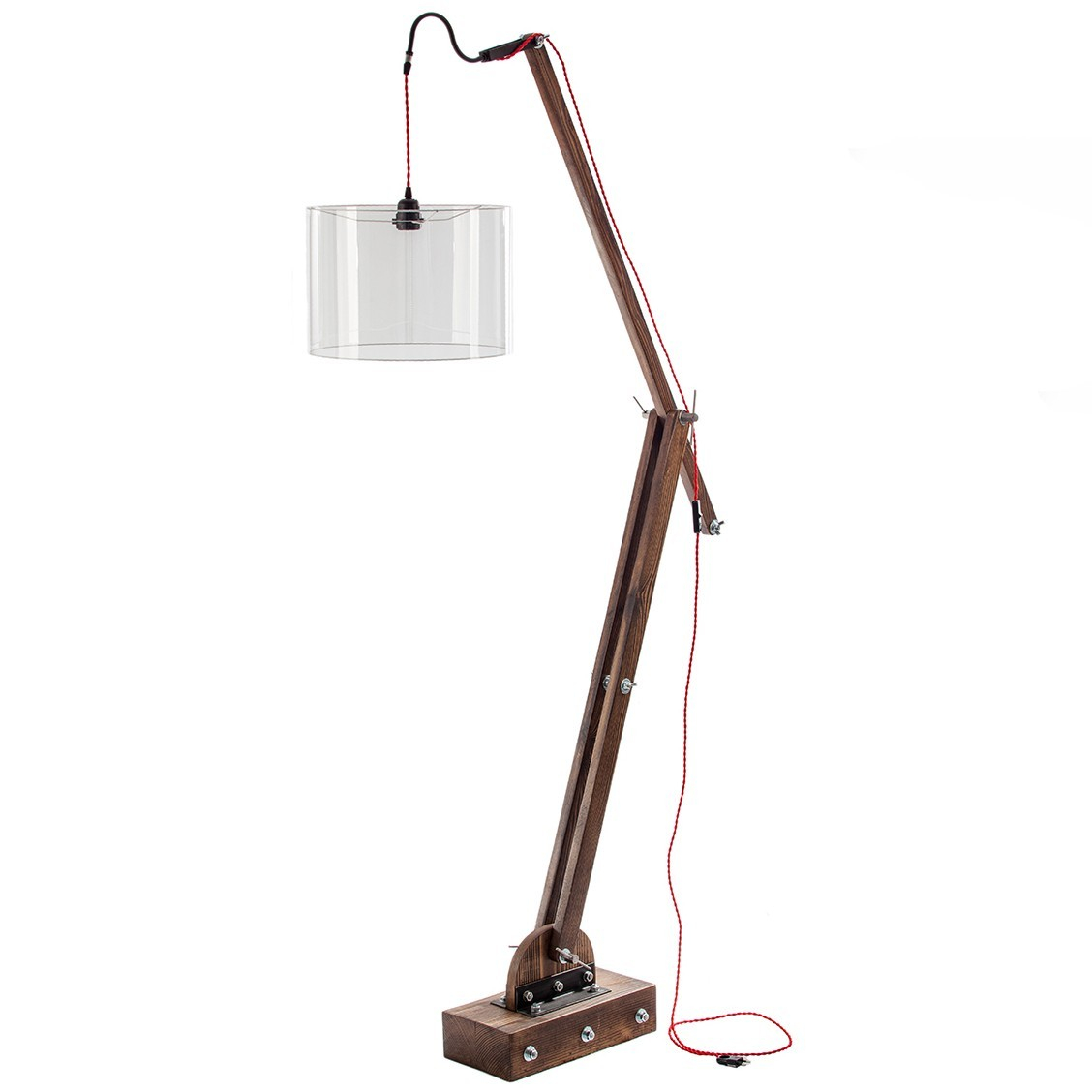 Industrial Floor Lamp Glam Loft Krudo inside measurements 1128 X 1128
