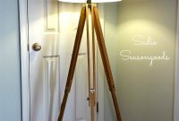 Industrial Floor Lamp Tripod Floor Lamp Upcycling A intended for sizing 1836 X 2953