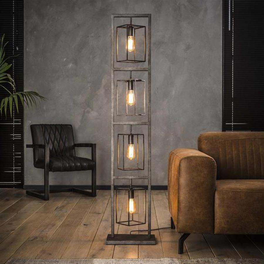 Industrial Floor Lamp Winston throughout size 900 X 900