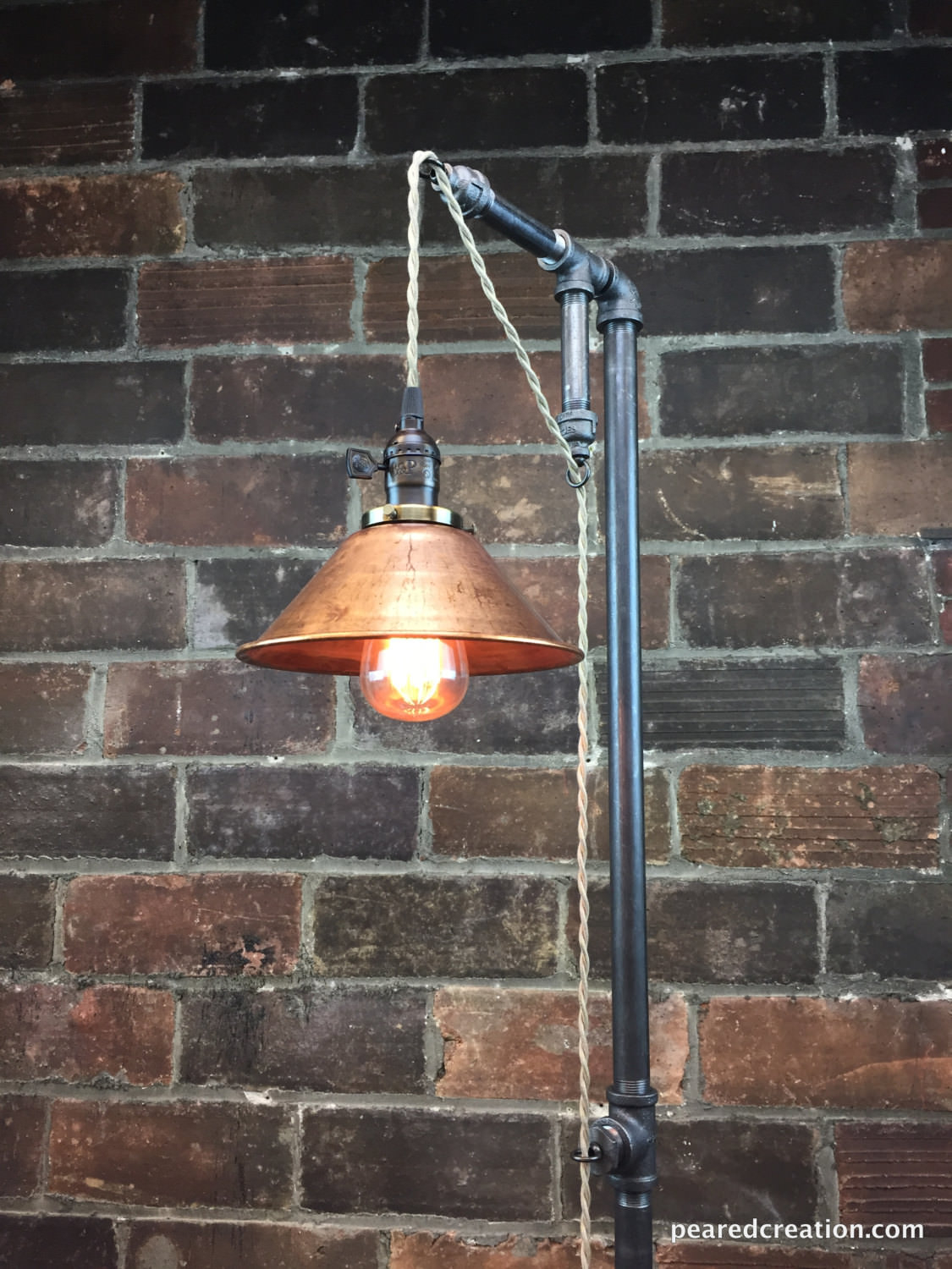 Industrial Steampunk Floor Lamp Id Lights in dimensions 1125 X 1500