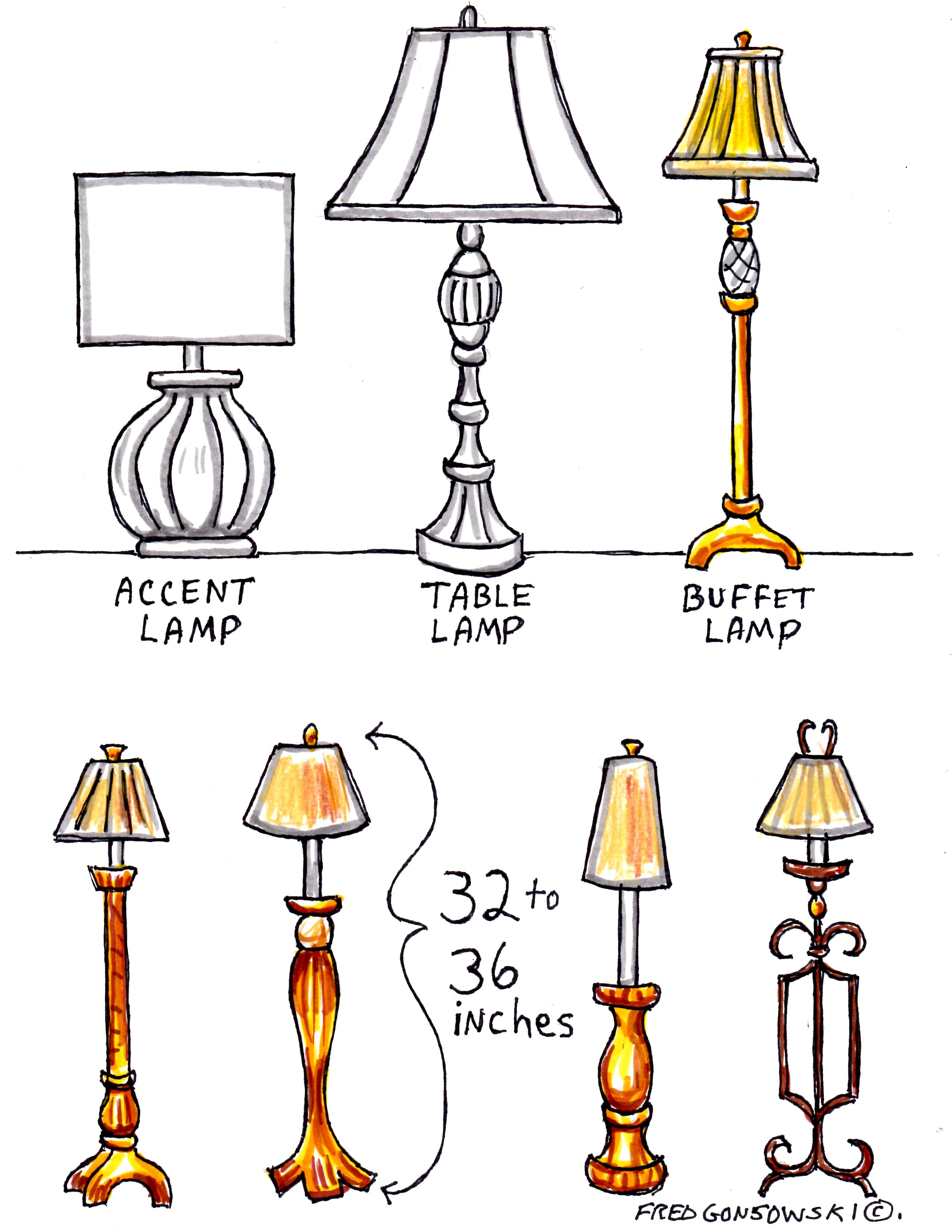 Interior Decorating With Buffet Lamps Fred Gonsowski intended for dimensions 2550 X 3300