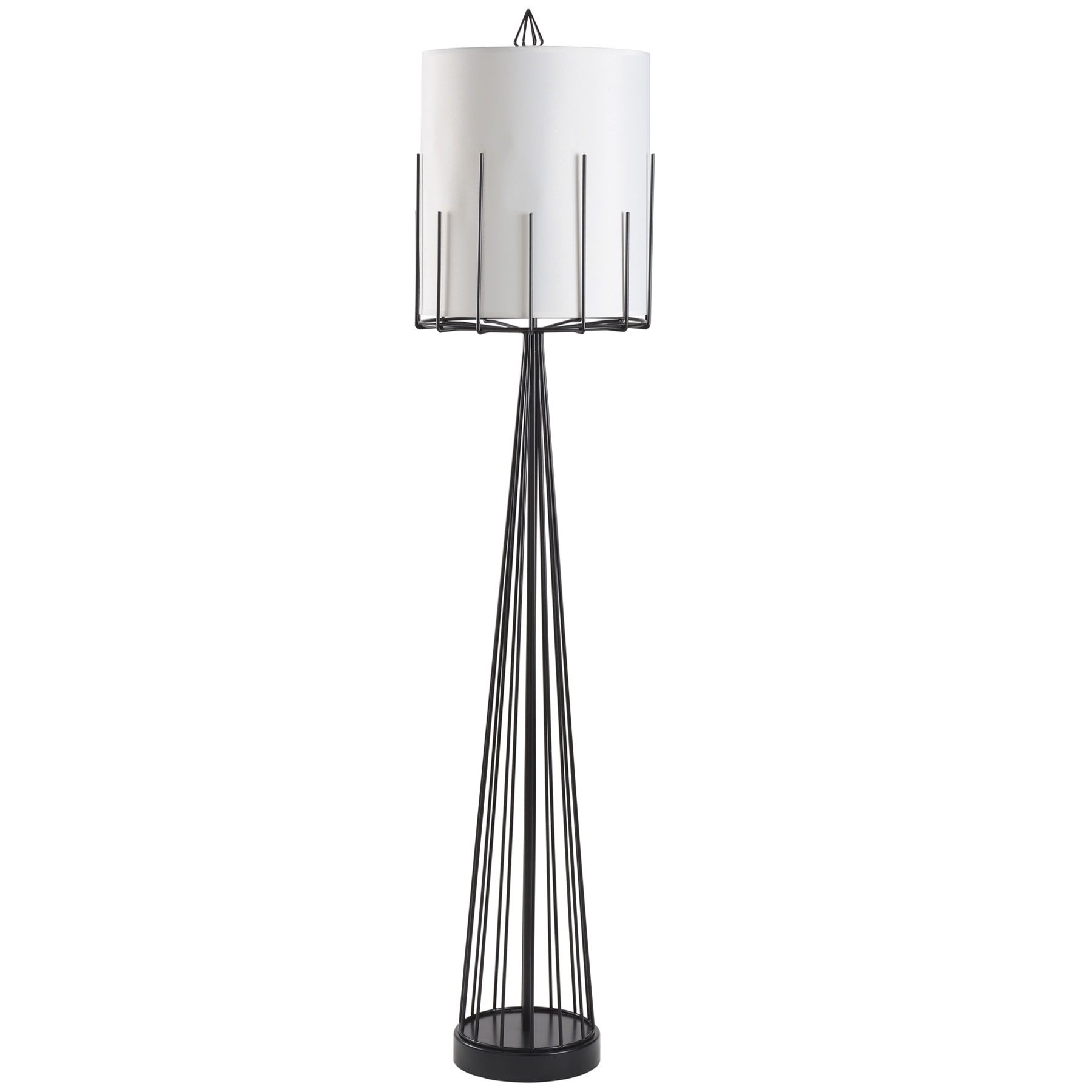 Iron Wire Floor Lamp intended for proportions 1800 X 1800