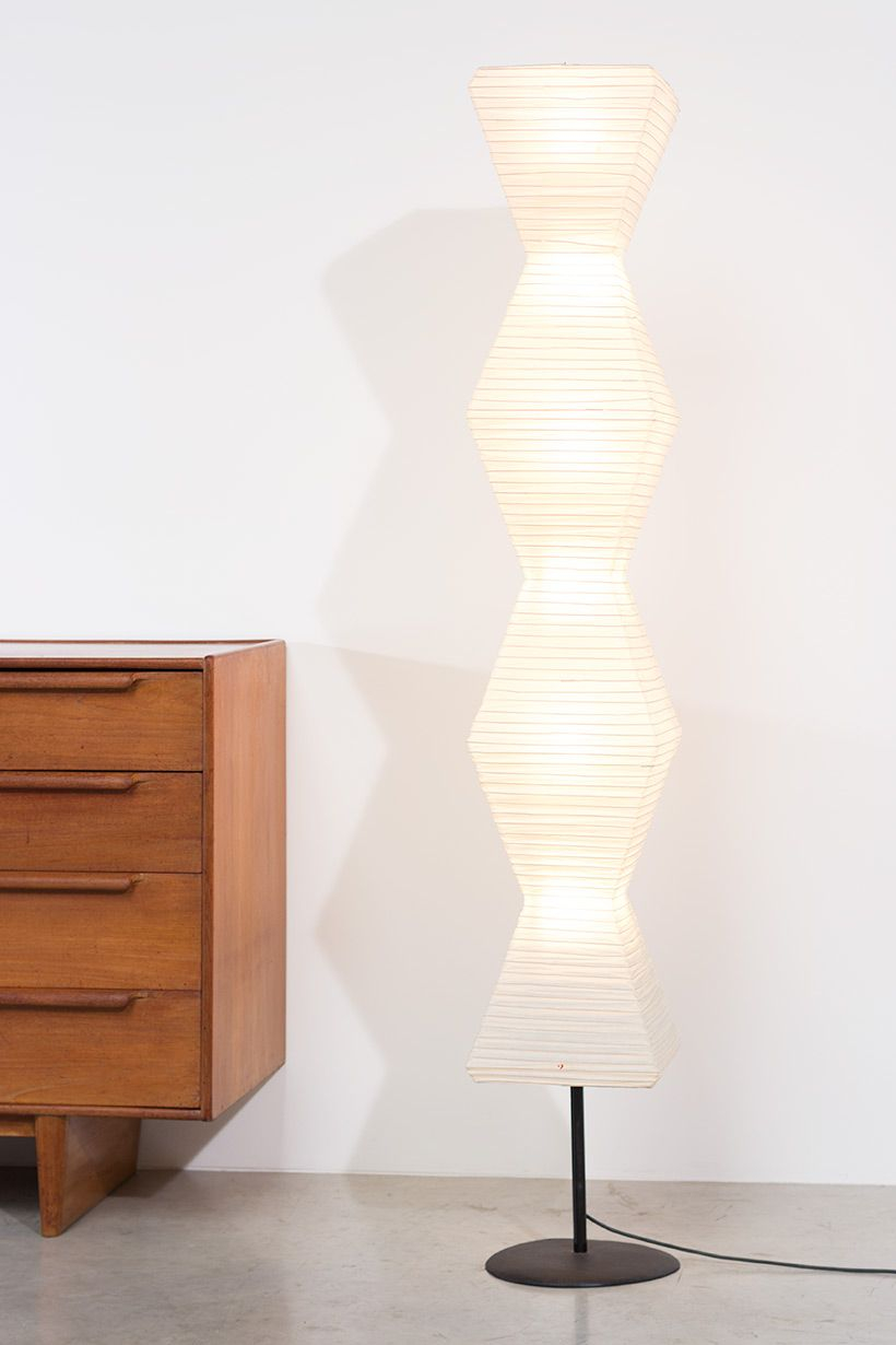 Isamu Noguchi Akari Light Shoji Paper The Endless Column intended for size 820 X 1230