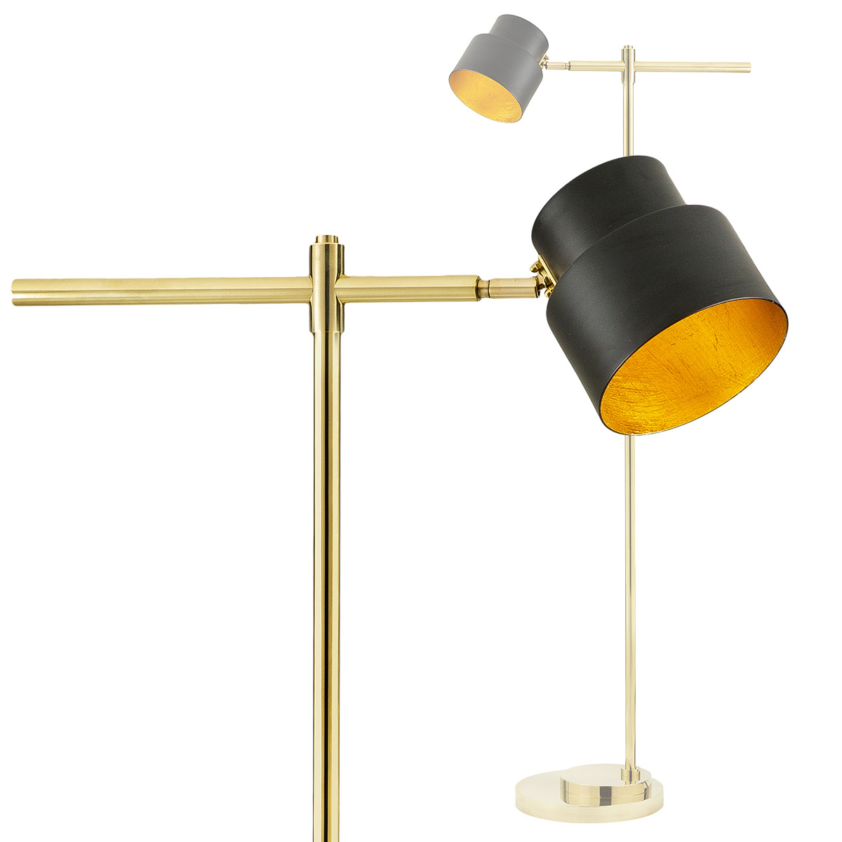 Italian 1950s Style Floor Lamp Made Of Brass Casa Lumi with regard to measurements 1200 X 1200