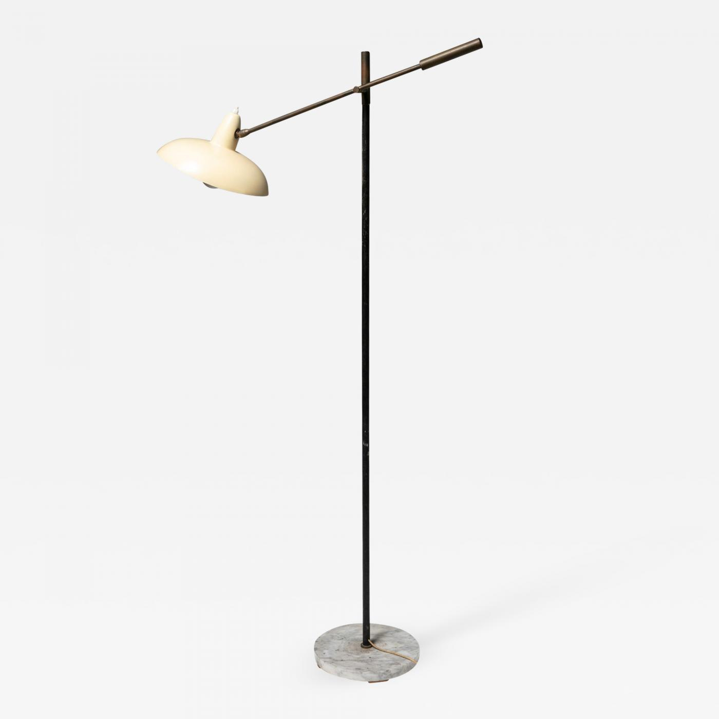 Italian 50s Floor Lamp intended for measurements 1400 X 1400