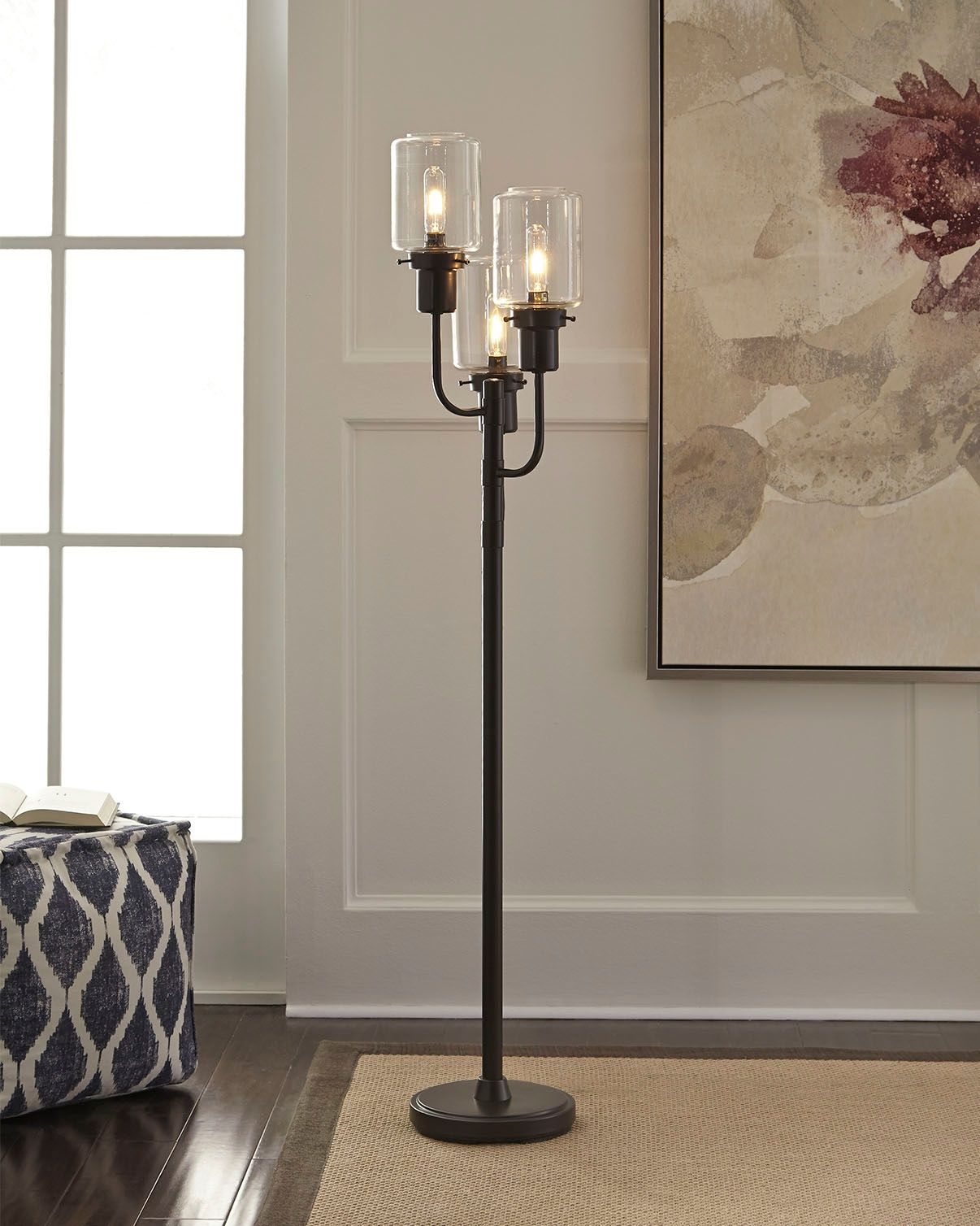 Jaak Floor Lamp Bronze Finish Farmhouse Floor Lamps with measurements 1206 X 1508