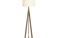 Jackson Dark Brown Tripod Floor Lamp Reviews Crate And intended for proportions 1050 X 1050