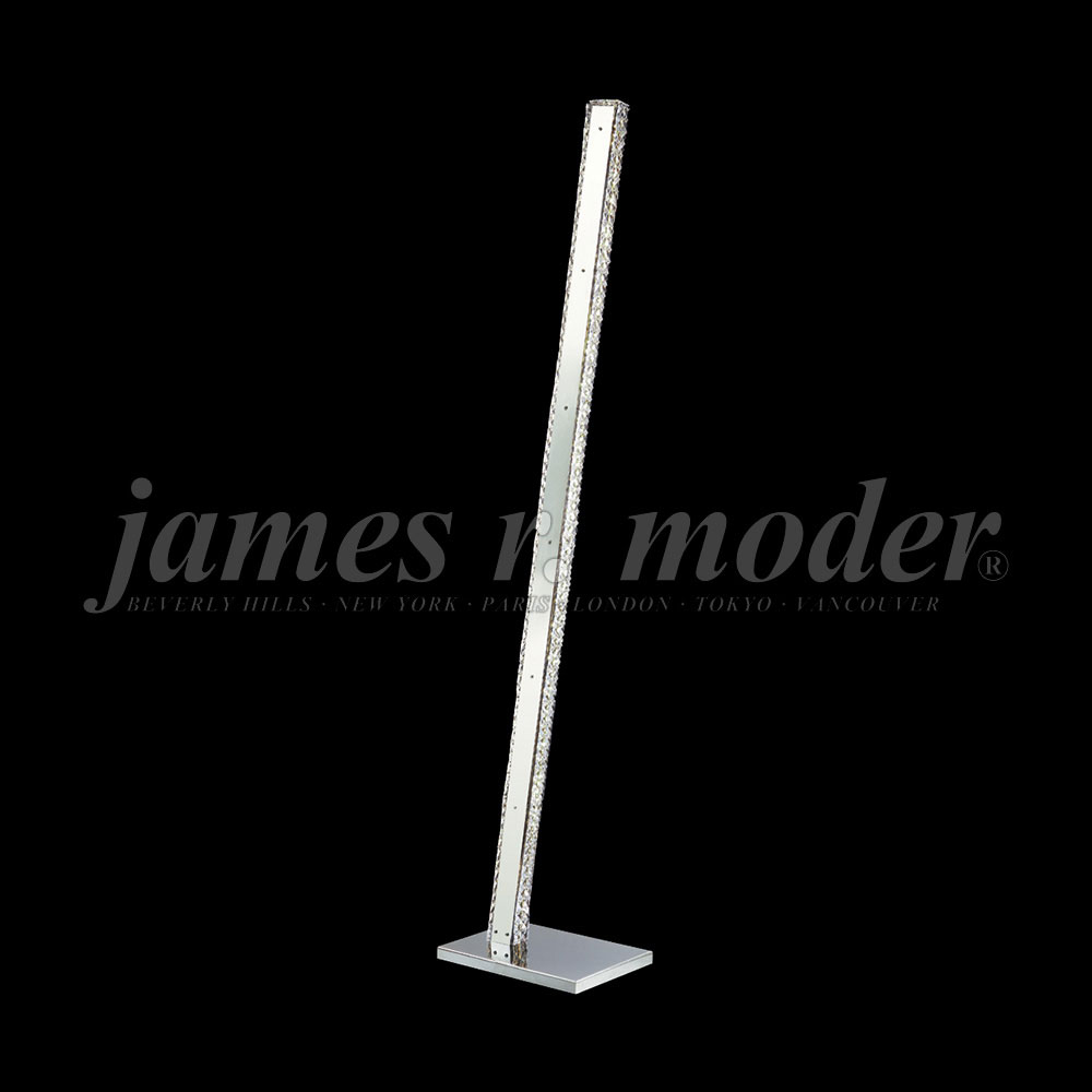 James Moder 96214s22led Silver Led Floor Lighting in proportions 1000 X 1000