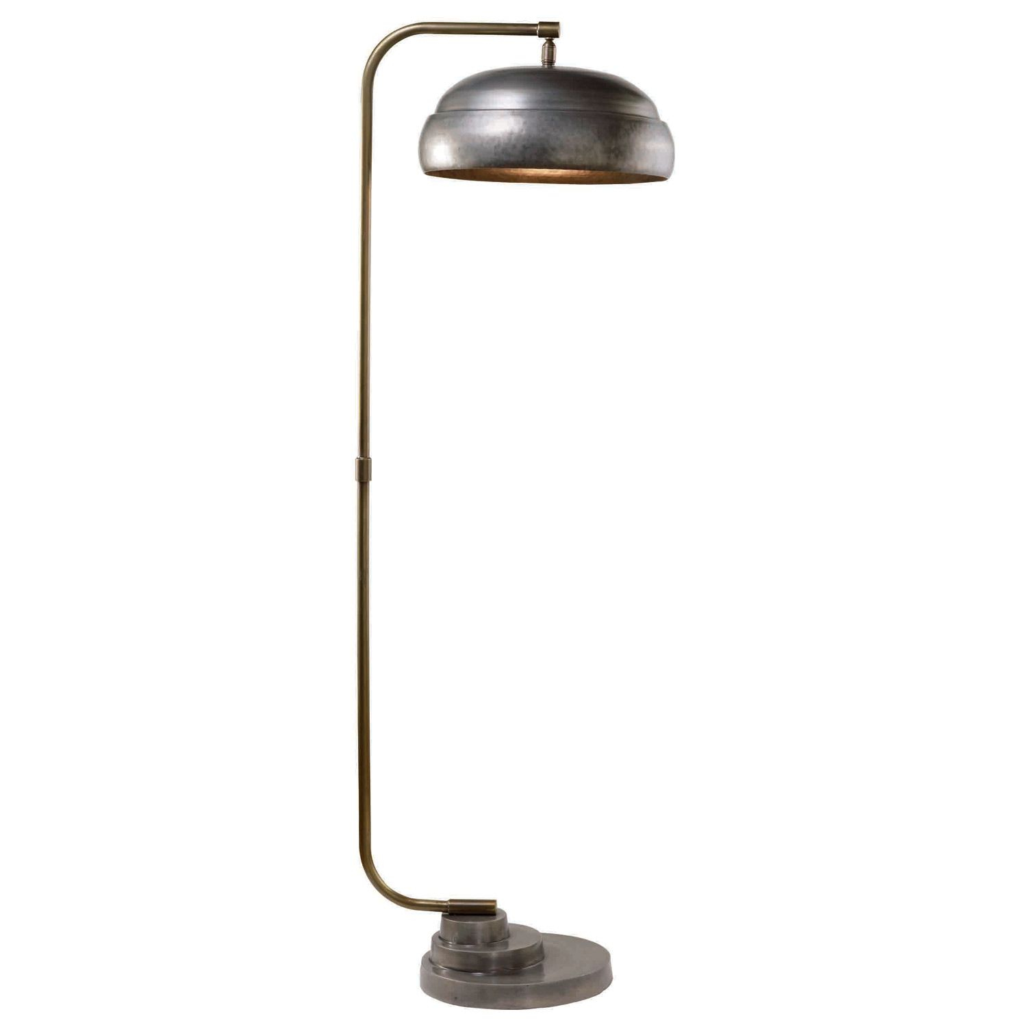Jamie Young Steam Punk Floor Lamp Zincdoor 679 Steph pertaining to dimensions 1500 X 1500