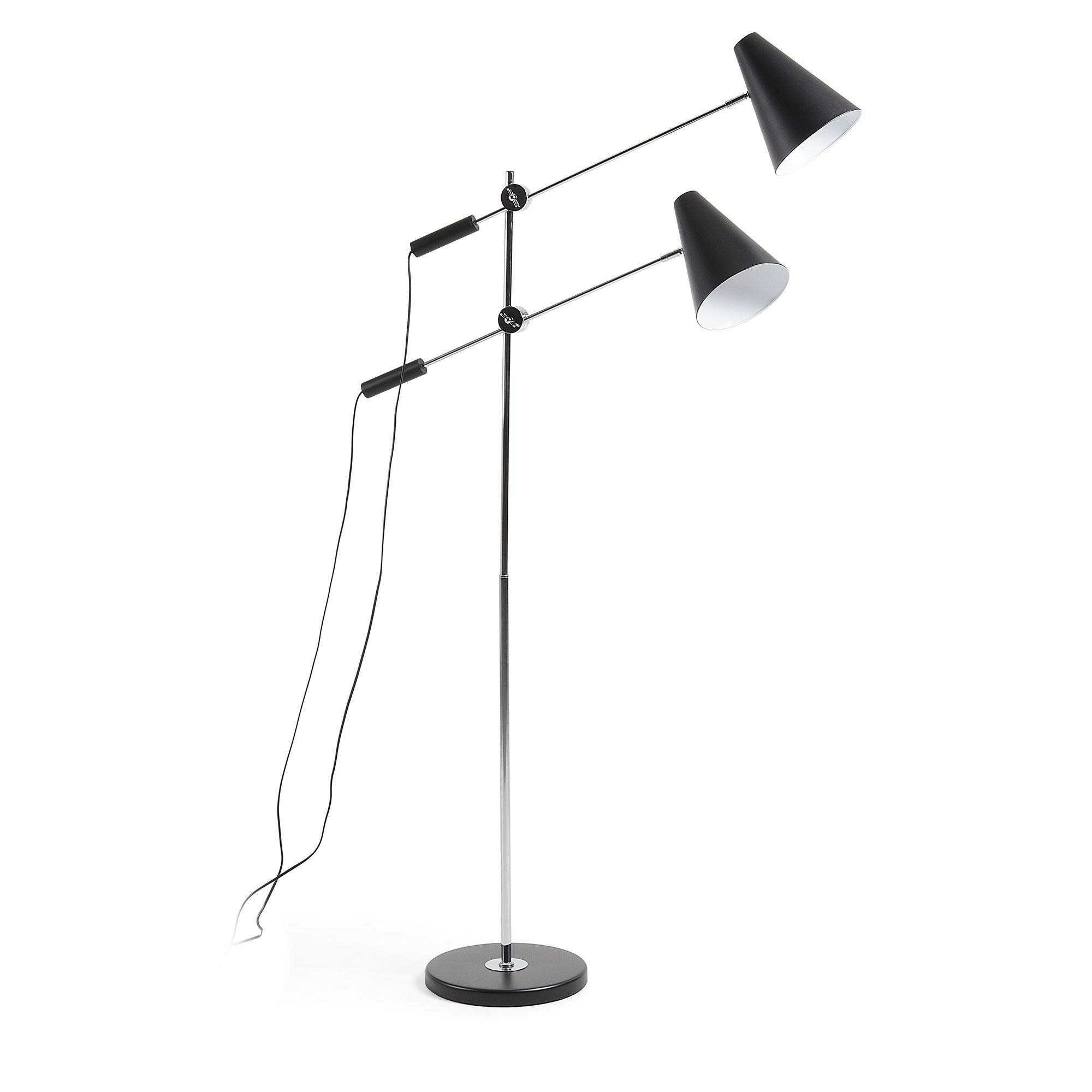 Jensen Floor Lamp Metal Black with regard to measurements 2000 X 2000