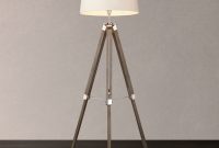 John Lewis Partners Jacques Tripod Floor Lamp Grey regarding proportions 1600 X 1600