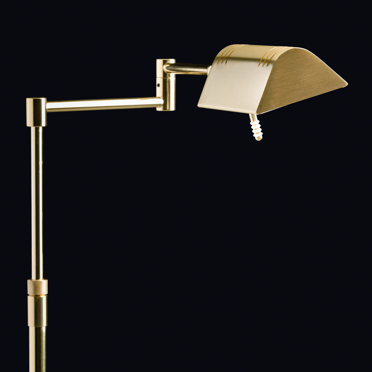 Jointed Brass Floor Lamp 9617 With High End Led And Dimmer for size 1200 X 1200