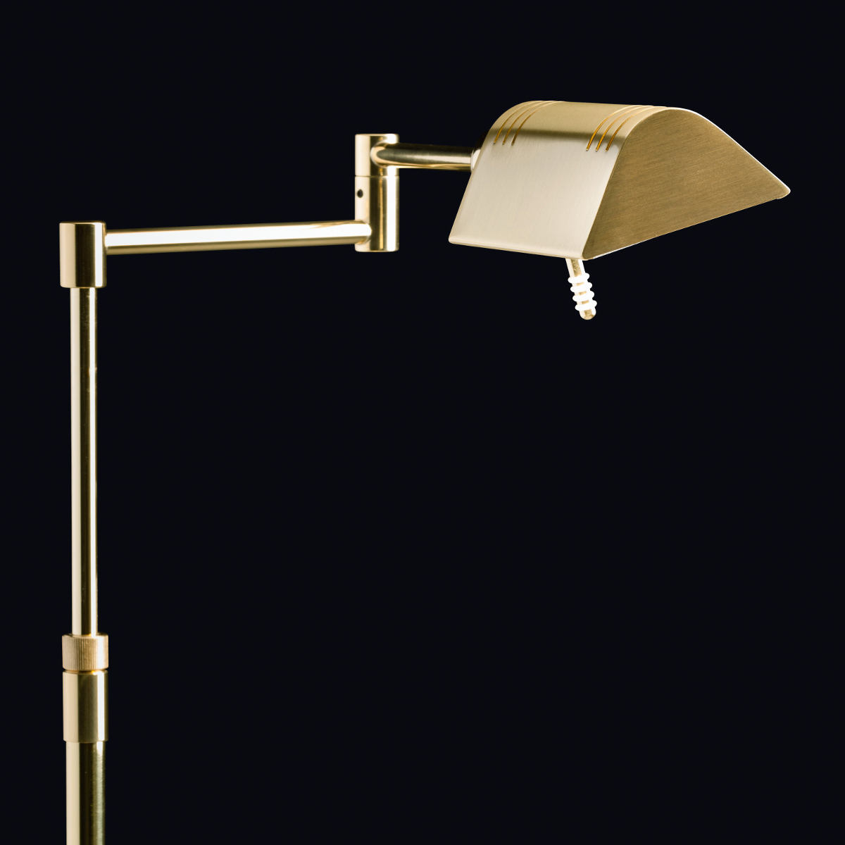 Jointed Brass Floor Lamp 9617 With High End Led And Dimmer inside measurements 1200 X 1200