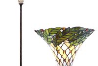 Jonathan Y Botanical Tiffany Style 71 In Bronze Torchiere Floor Lamp for dimensions 1000 X 1000