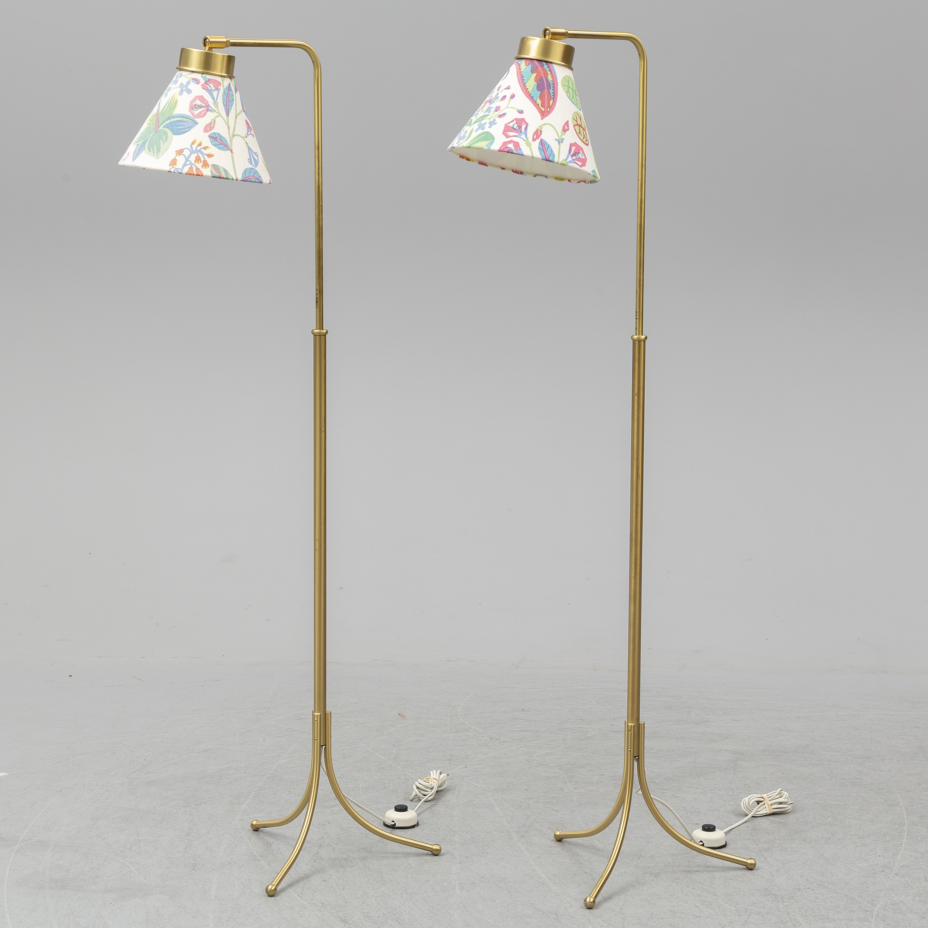 Josef Frank Floor Lamps A Pair Model 18422 Firma in size 3000 X 3000