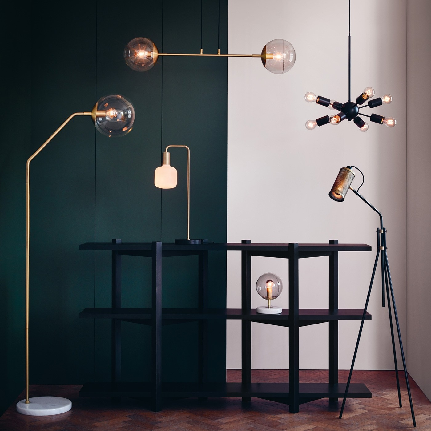 Joule Floor Lamp with measurements 1400 X 1400