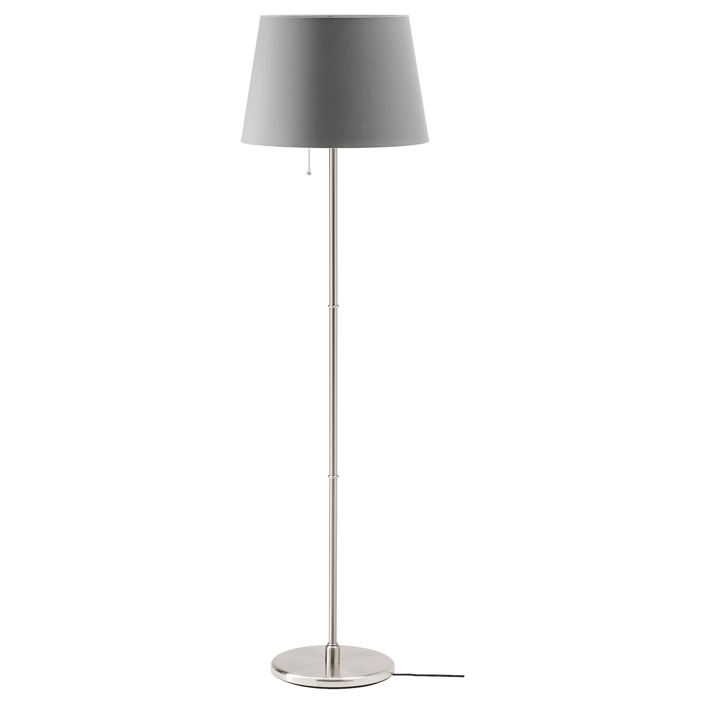 Jra Kryssmast Floor Lamp Gray Nickel Plated for dimensions 1400 X 1400