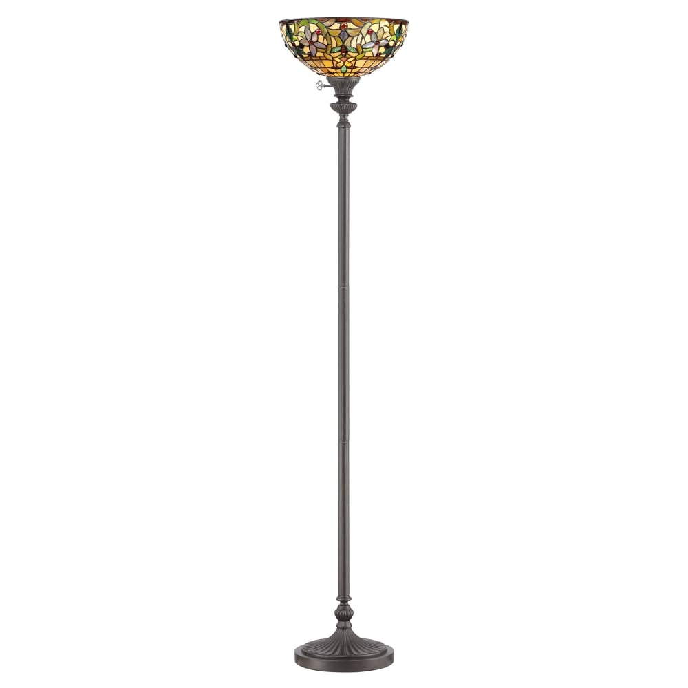 Kami Large Tiffany Torch Standard Lamp inside proportions 1000 X 1000