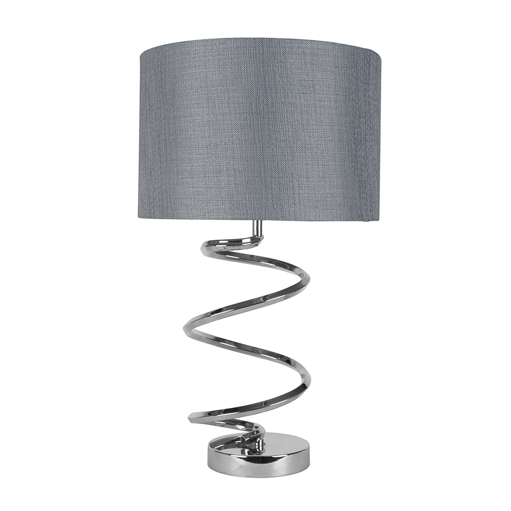 Kasi 54cm Table Lamp Polished Chrome within proportions 1000 X 1000