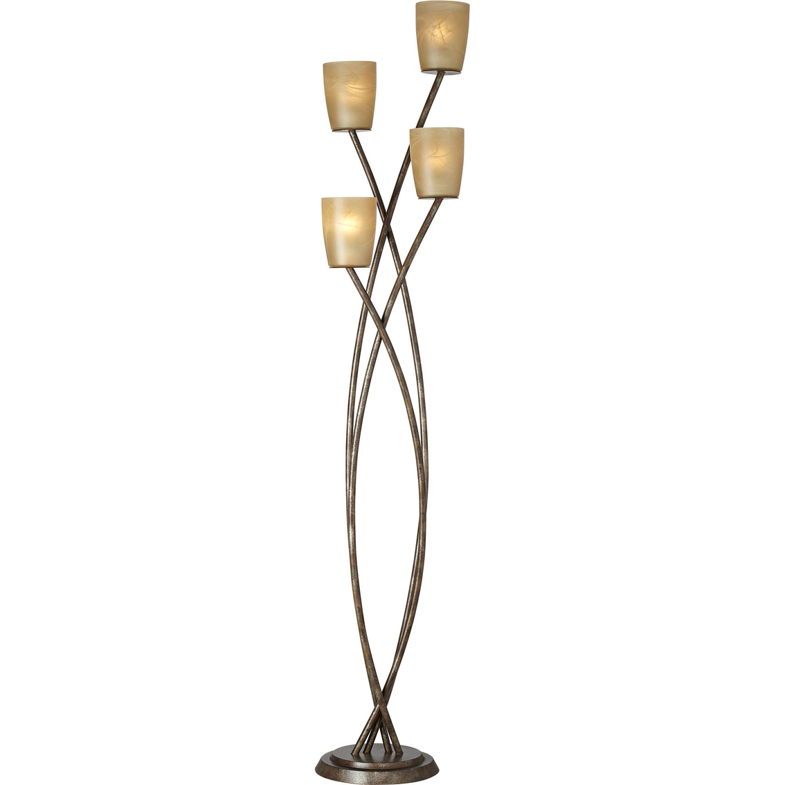 Kathy Ireland Home 69 In Metro Plaza Uplight Floor Lamp throughout measurements 1134 X 1134