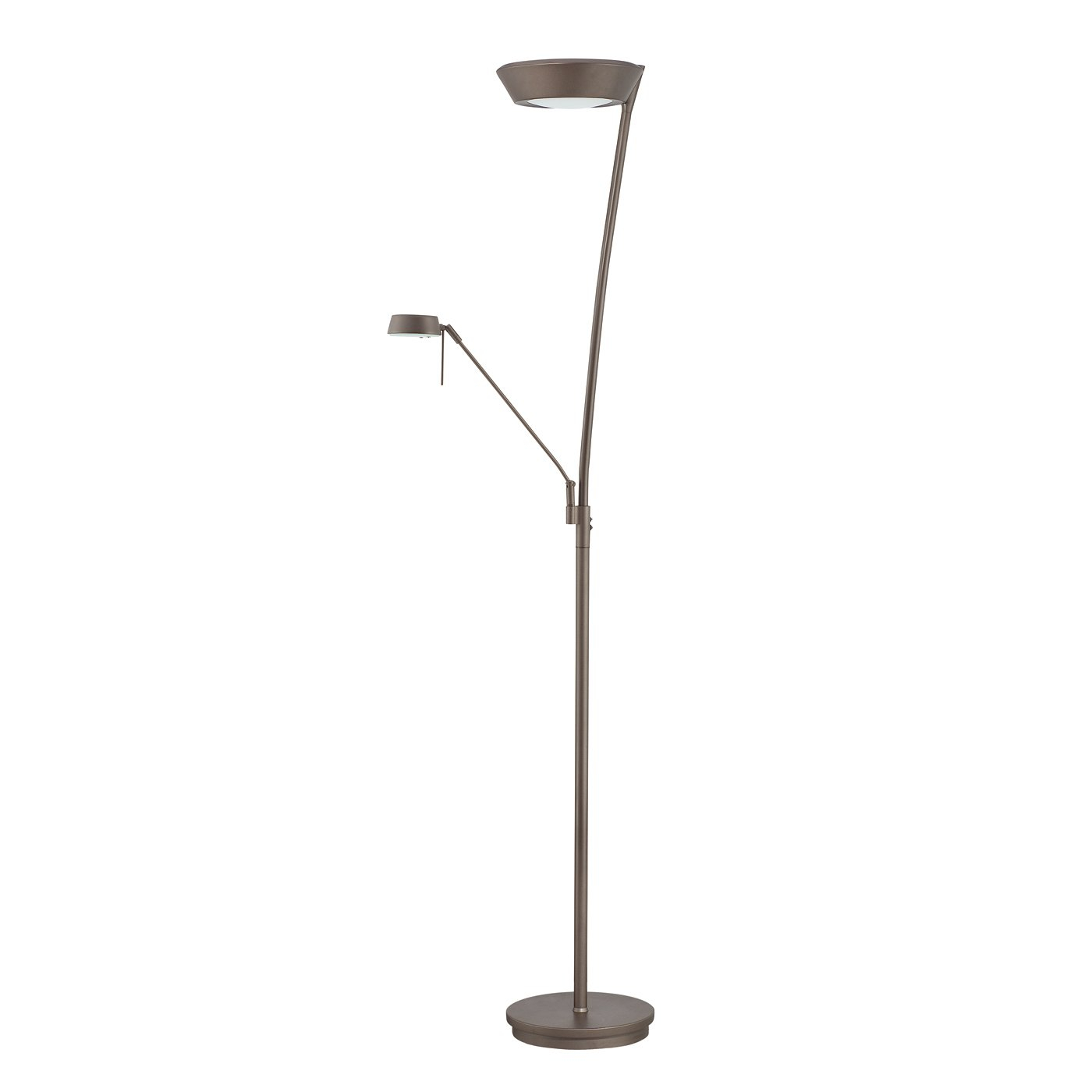 Kendal Lighting Tc4069 Orb 2 Light Torchiere Floor Lamp throughout size 1400 X 1400