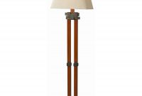 Kenroy 58 Inch Faux Cherry Wood Floor Lamp in proportions 2500 X 2500