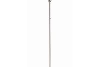 Kenroy Home Gordon 72 In Brushed Steel Torchiere Lamp With Metal Shade with dimensions 1000 X 1000