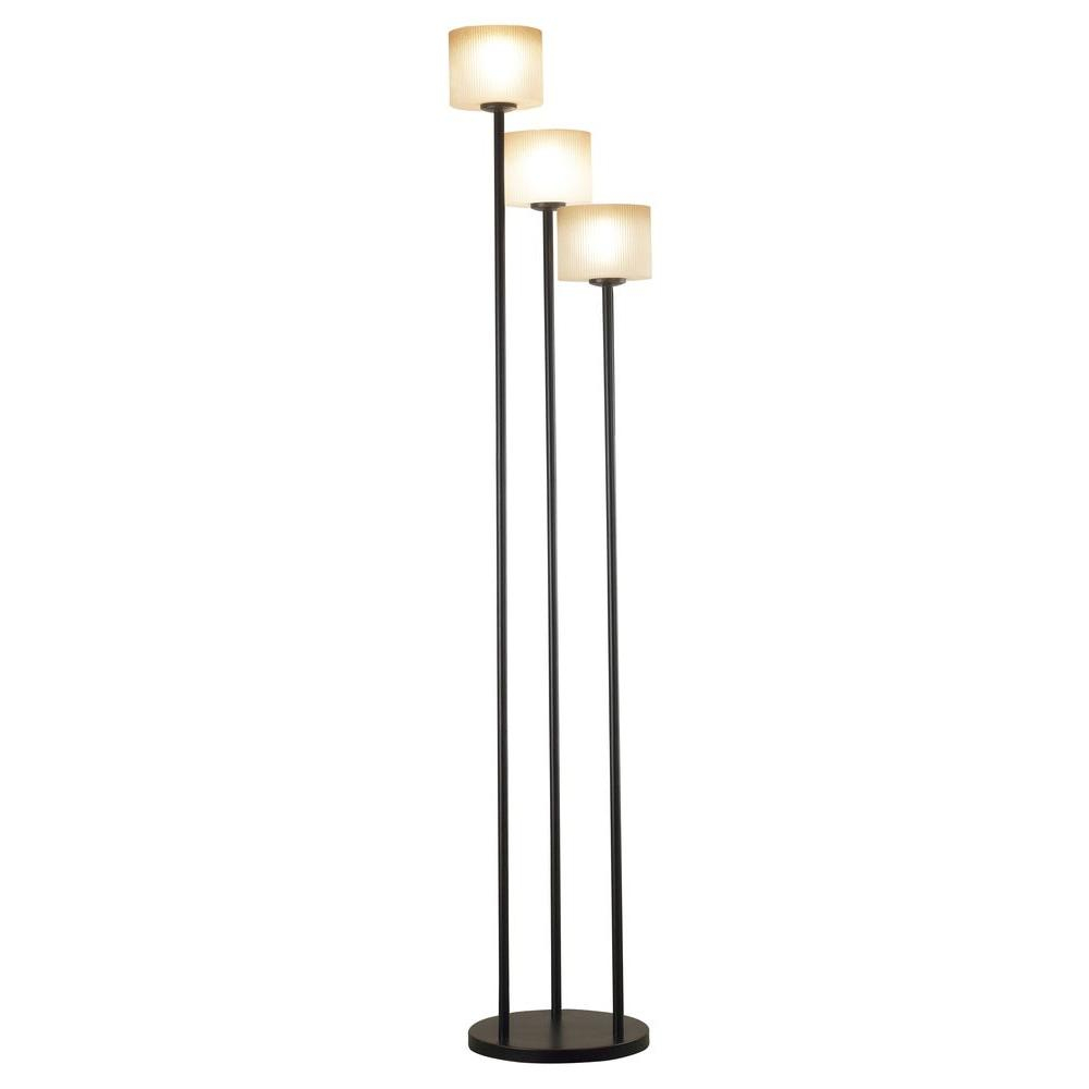 Kenroy Home Matrielle 72 In 3 Light Oil Rubbed Bronze Torchiere within proportions 1000 X 1000