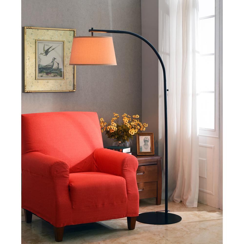 Kenroy Home Sweep 69 In Oil Rubbed Bronze Floor Lamp in size 1000 X 1000