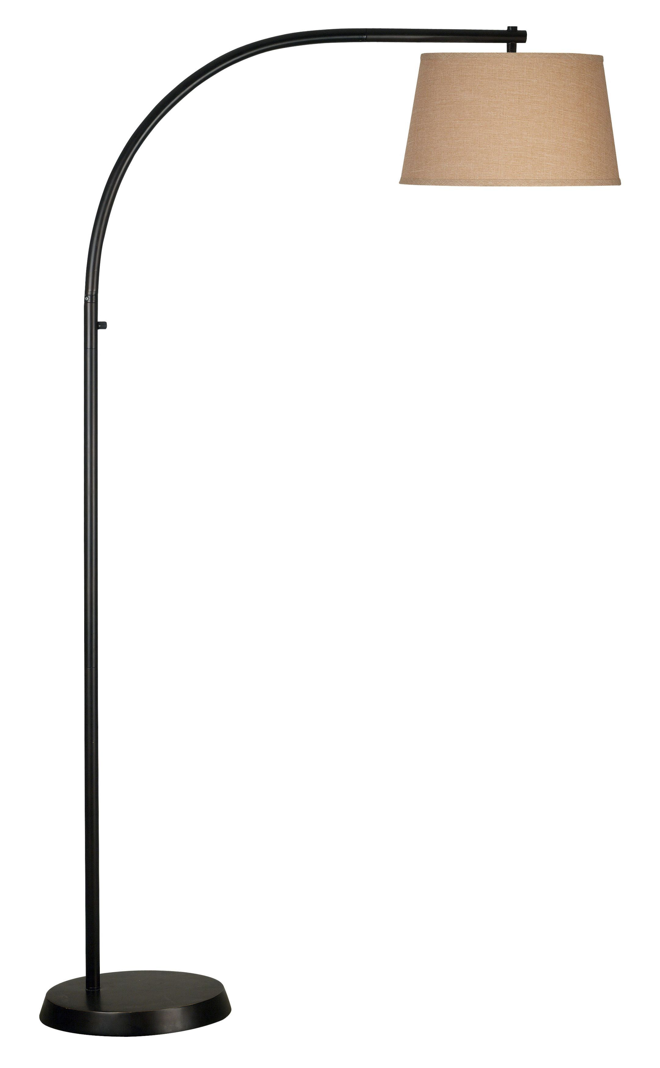 Kenroy Home Sweep Floor Lamp In Oil Rubbed Bronze inside sizing 2163 X 3500