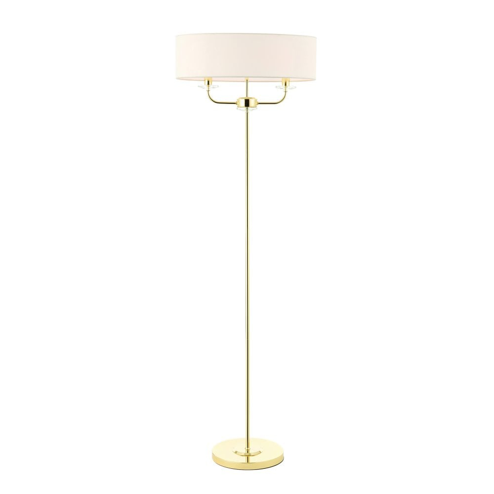 Kent 2 Light Floor Lamp with dimensions 1000 X 1000