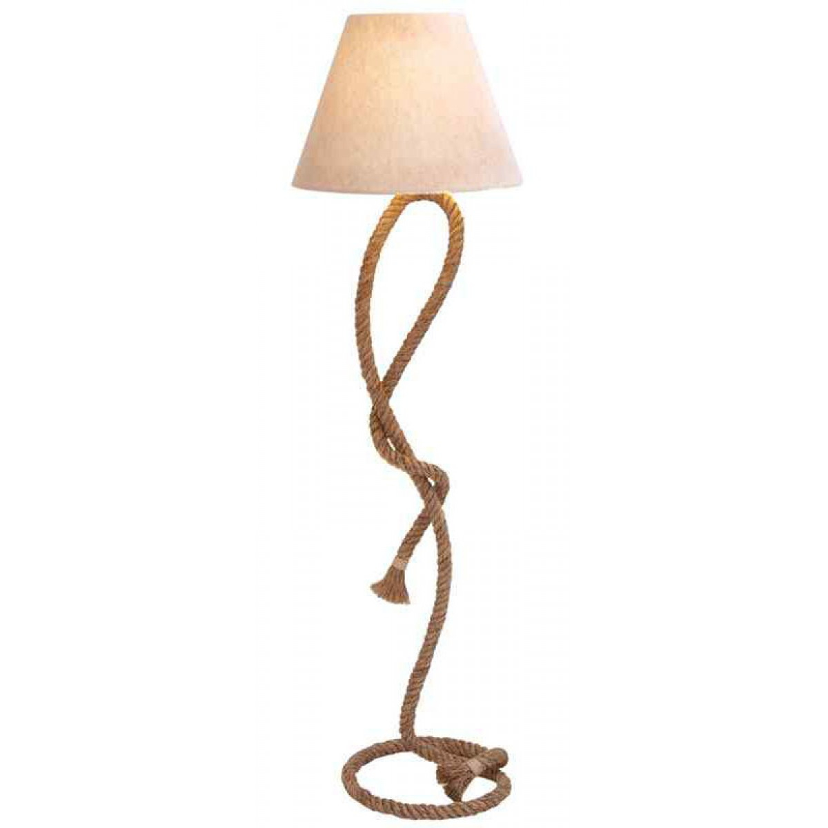 Knotted Rope Floor Lamp A Wonderful Addition To That for size 1200 X 1200