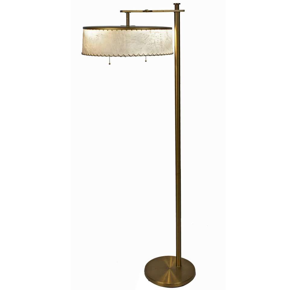Kurt Versen Brass Flip Top Floor Lamp 1 Floor Lamp Lamp in sizing 960 X 960