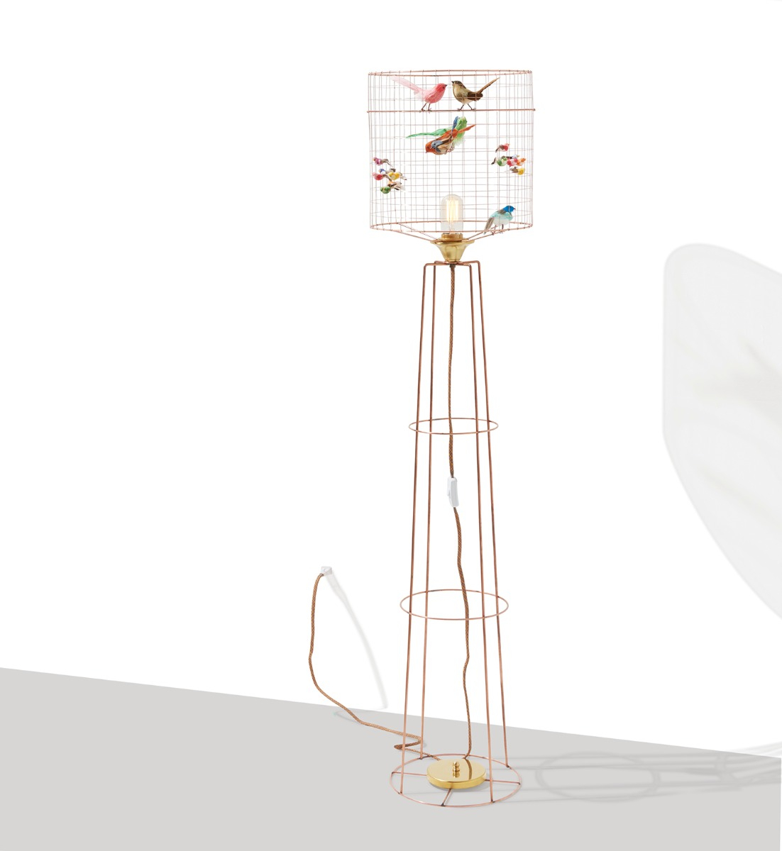 La Volire Floor Lamp regarding sizing 1102 X 1200