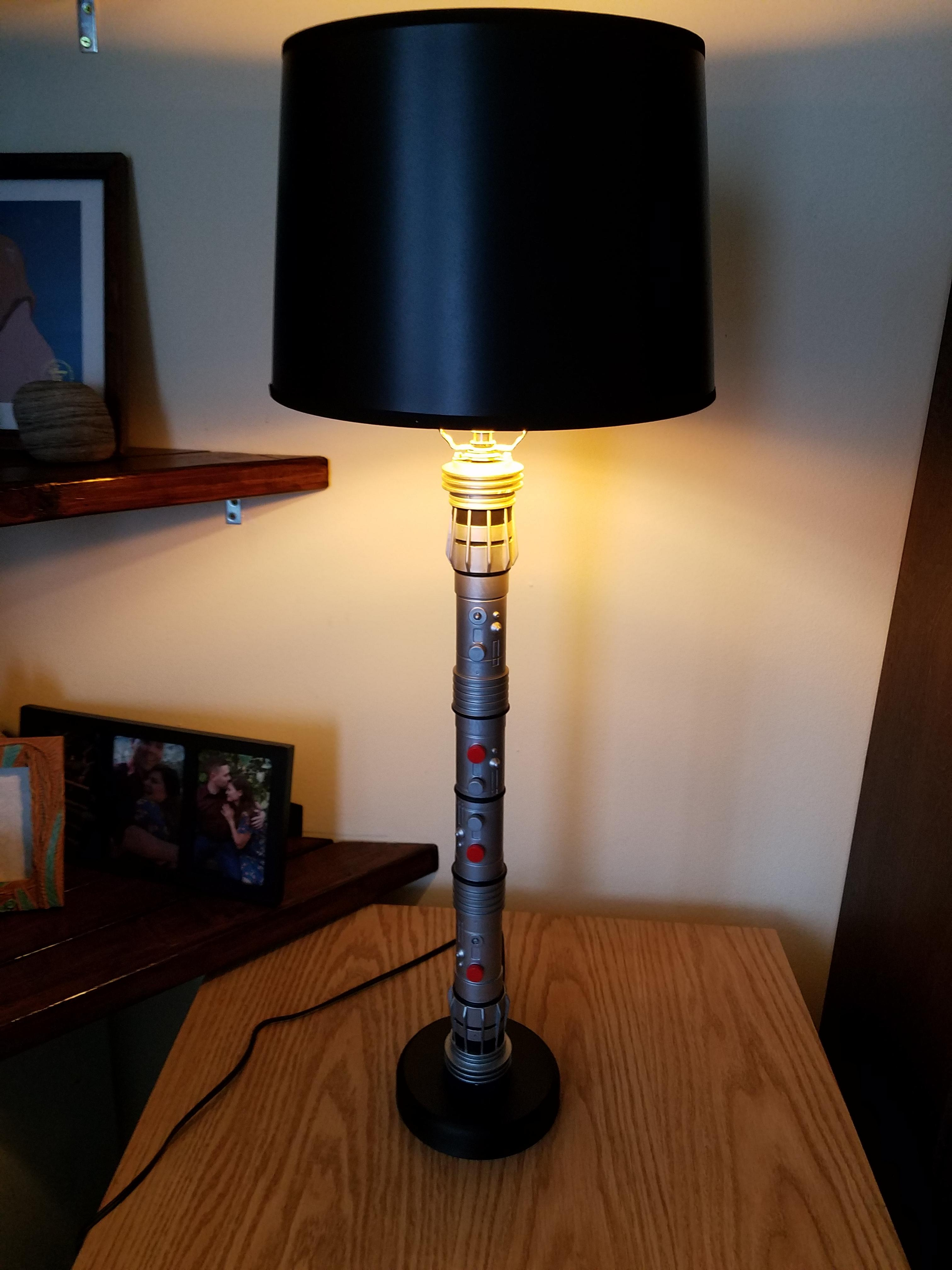 Lamp 2 Thanks To Goodwill Starwars intended for sizing 3024 X 4032