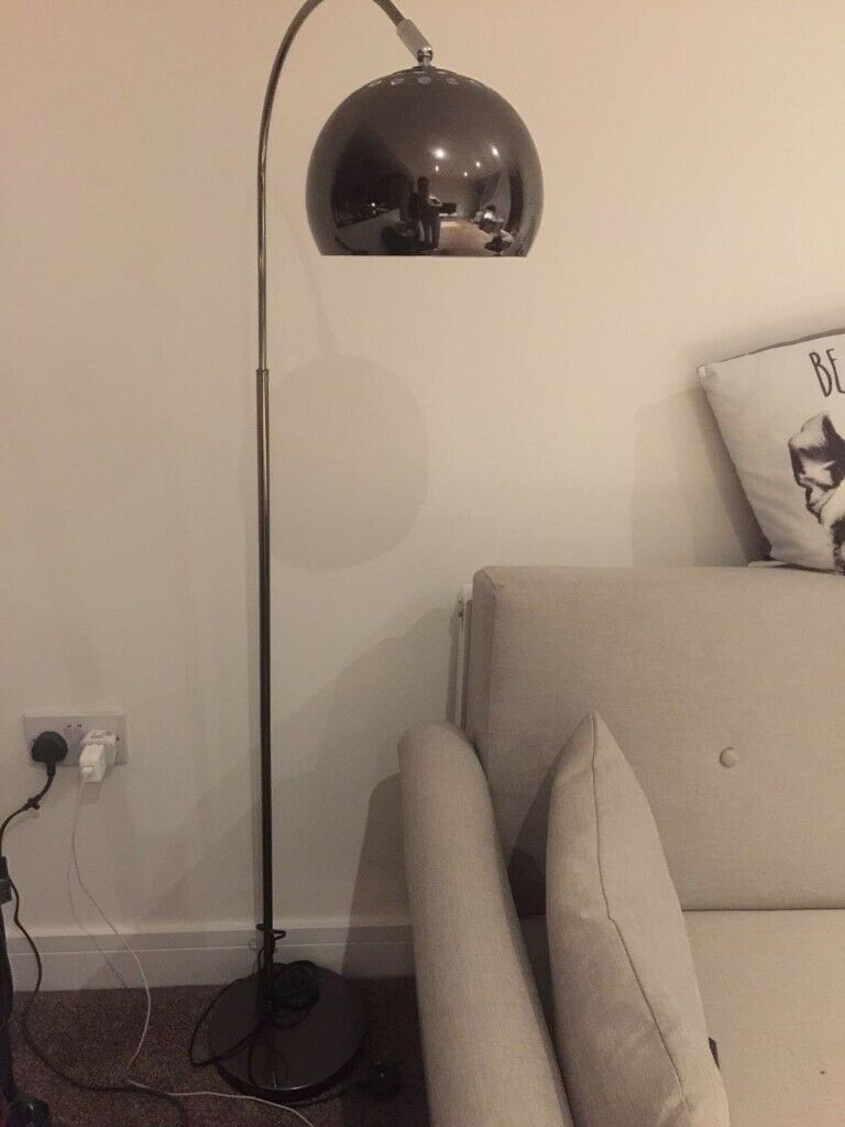 Lamp Argos Home Curva Floor Lamp Black Chrome In Royston Cambridgeshire Gumtree pertaining to proportions 768 X 1024