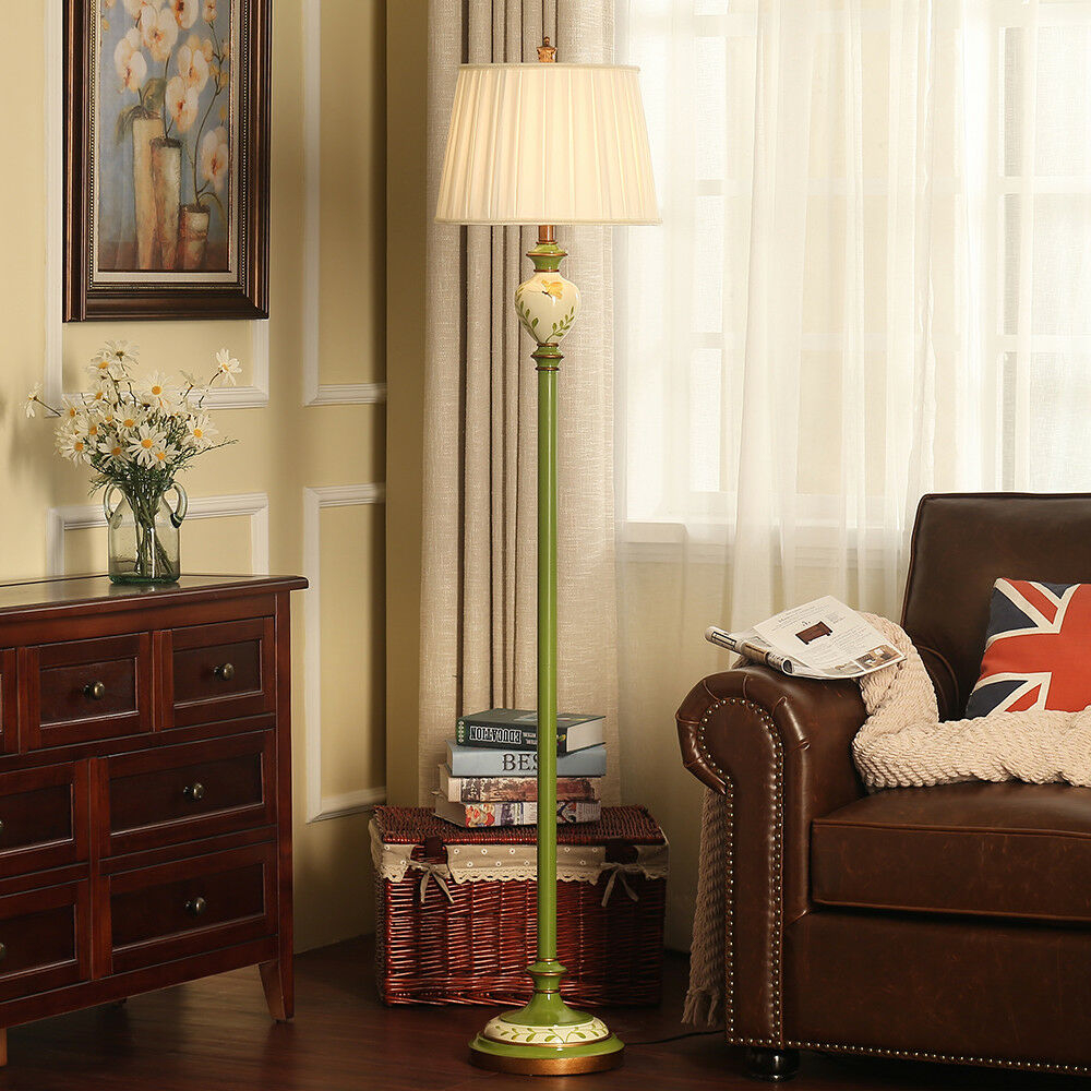 Lampright Butterfly Classic European Country Style Hand Painted Retro Floor Lamp inside size 1000 X 1000