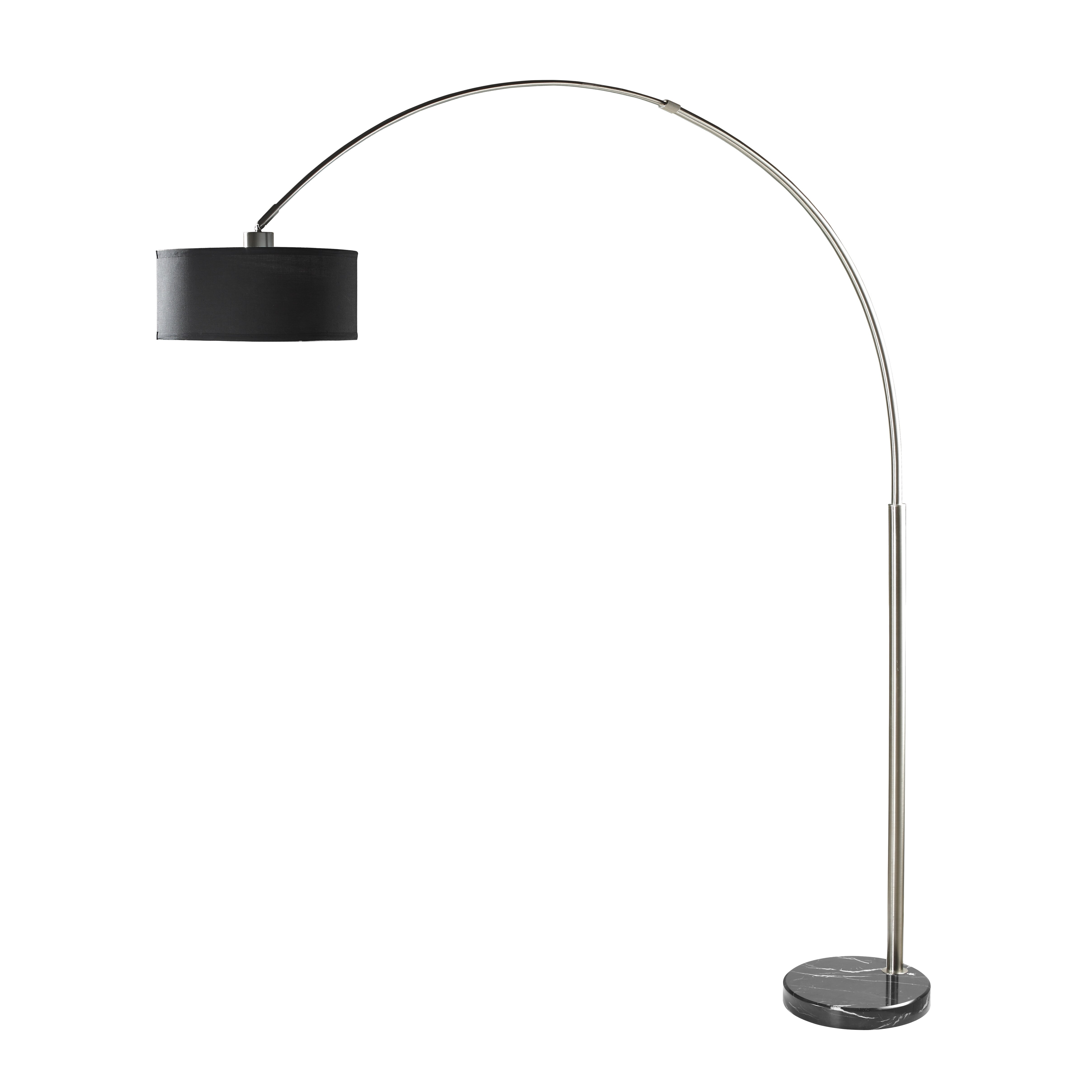 Langley Street Maui 81 Arched Floor Lamp Reviews Wayfair with regard to measurements 4830 X 4830