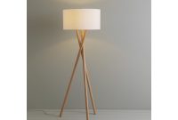 Lansbury Base Ash Wooden Tripod Floor Lamp Wooden Tripod regarding proportions 1200 X 1200