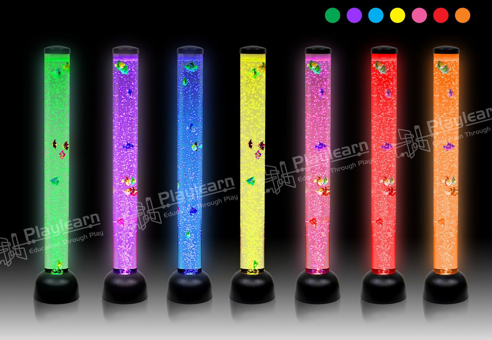 Large Bubble Tube Led Colour Changing Mood Novelty Floor throughout proportions 1600 X 1106