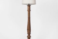 Large Turned Wood Floor Lamp Lamp Only Brown Threshold regarding size 2000 X 2000