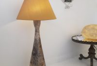 Large Vallauris Ceramic Table Or Floor Lamp With Silk Shade with regard to dimensions 2099 X 2466